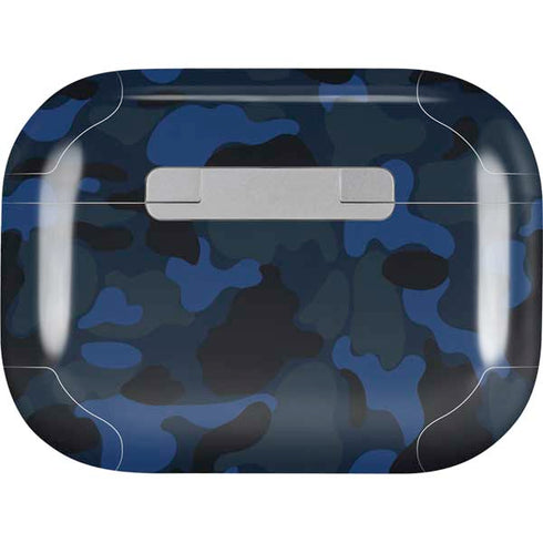 Blue Street Camo AirPods Skins